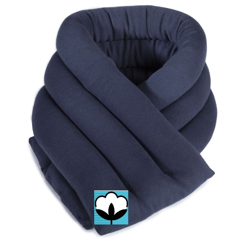 Cotton Bean Bag Heating Pad Microwavable BlueNeck Warmer Etsy