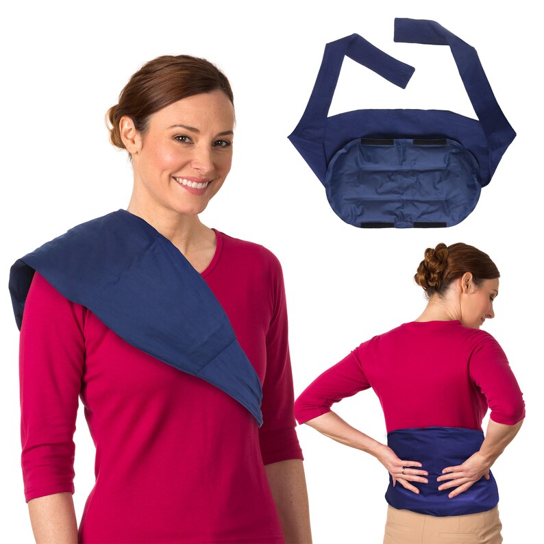 Free Ice Pack With Elbow Ice Pack Gel Heating Wrap With Cover Etsy