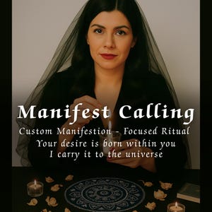 Let Me Manifest For You | Manifestation Ceremony | Manifestation Session | Manifestation Coach, Powerful Ritual, Real Spell, Witchery