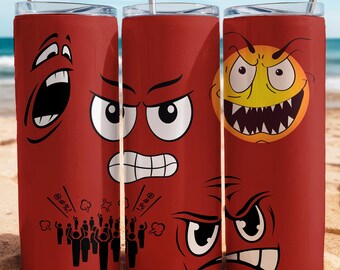 Funny Sarcastic Tumbler, Pop Art Style, Humor Quote Cup