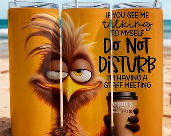 Funny Sarcastic Tumbler, Pop Art Style, Humor Quote Cup