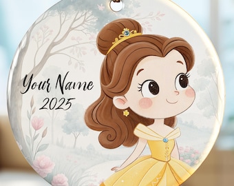 Personalized Princess Ornament