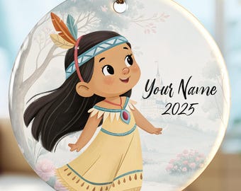 Personalized Disney Princess Ornament