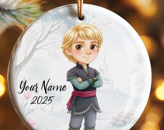 Personalized Disney Prince Ornament
