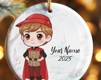 Personalized Disney Prince Ornament