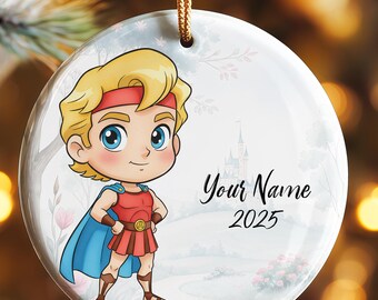 Personalized Disney Prince Ornament