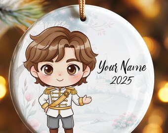 Personalized Disney Prince Ornament