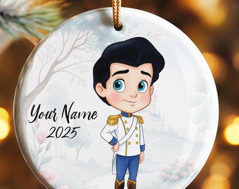 Personalized Disney Prince Ornament