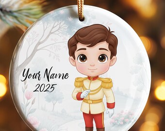Personalized Disney Prince Ornament