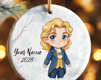 Personalized Disney Prince Ornament