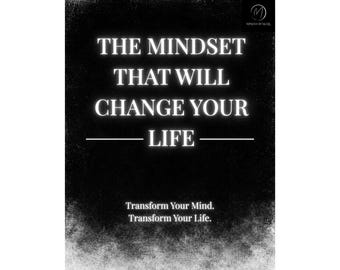 La mentalidad que cambiará tu vida: Una guía práctica para desarrollar la autodisciplina, mejores hábitos y confianza / Libro electrónico + Cuaderno de ejercicios