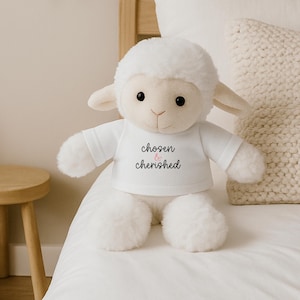 Custom Adoption Stuffed Animal: Keepsake Plush Bear with Personalized Name