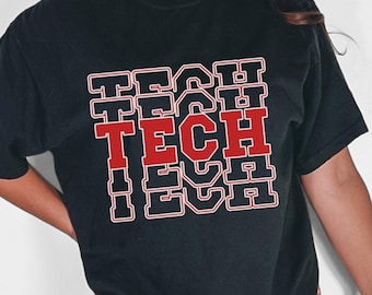 Texas Tech tshirt Game Day Apparel for Fans Red Raider Pride Gift College Spirit Shirt Women Men Graduation Gift