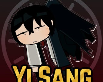 Limbus Yi Sang Hanging Keychain