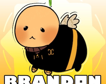 Roblox webseries Brandon Keychain