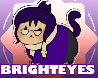 Roblox Brighteyes Bean Keychain