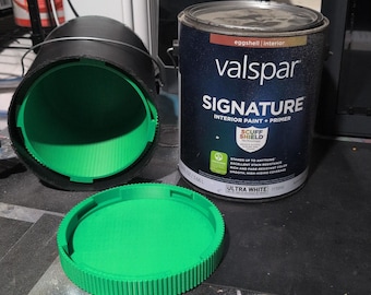 Hidden Storage Paint Can Insert – DIY Secret Compartment – 3D Printed Insert for Standard Paint Cans – Stash Safe Project – HomeSecurityHack