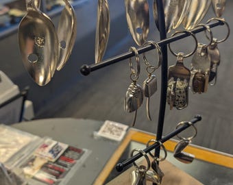 Hand‑Forged Silverware Jewelry • Detroit.925 • Blacksmith‑Made • One‑of‑a‑Kind Wearable Art