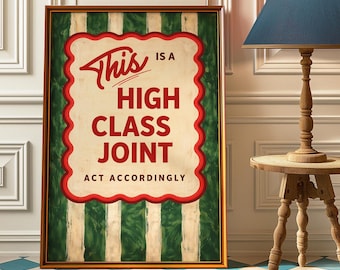 To wysokiej klasy wspólny plakat - modny, retro cytat, dekoracja mieszkania - minimalistyczna, zabawna i odjazdowa sztuka ścienna do akademika lub biura - plakaty w stylu preppy