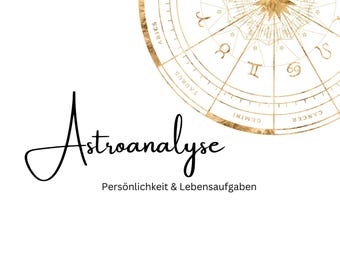 Astroanalysis - Personality & Life Tasks