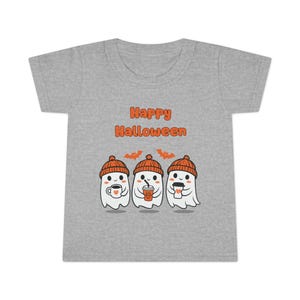 Cute Halloween Toddler T-shirt, Girls Ghost Shirt, Boo Shirt for Toddler Girls, Little Girl Halloween Shirt, Halloween Toddler Tee,