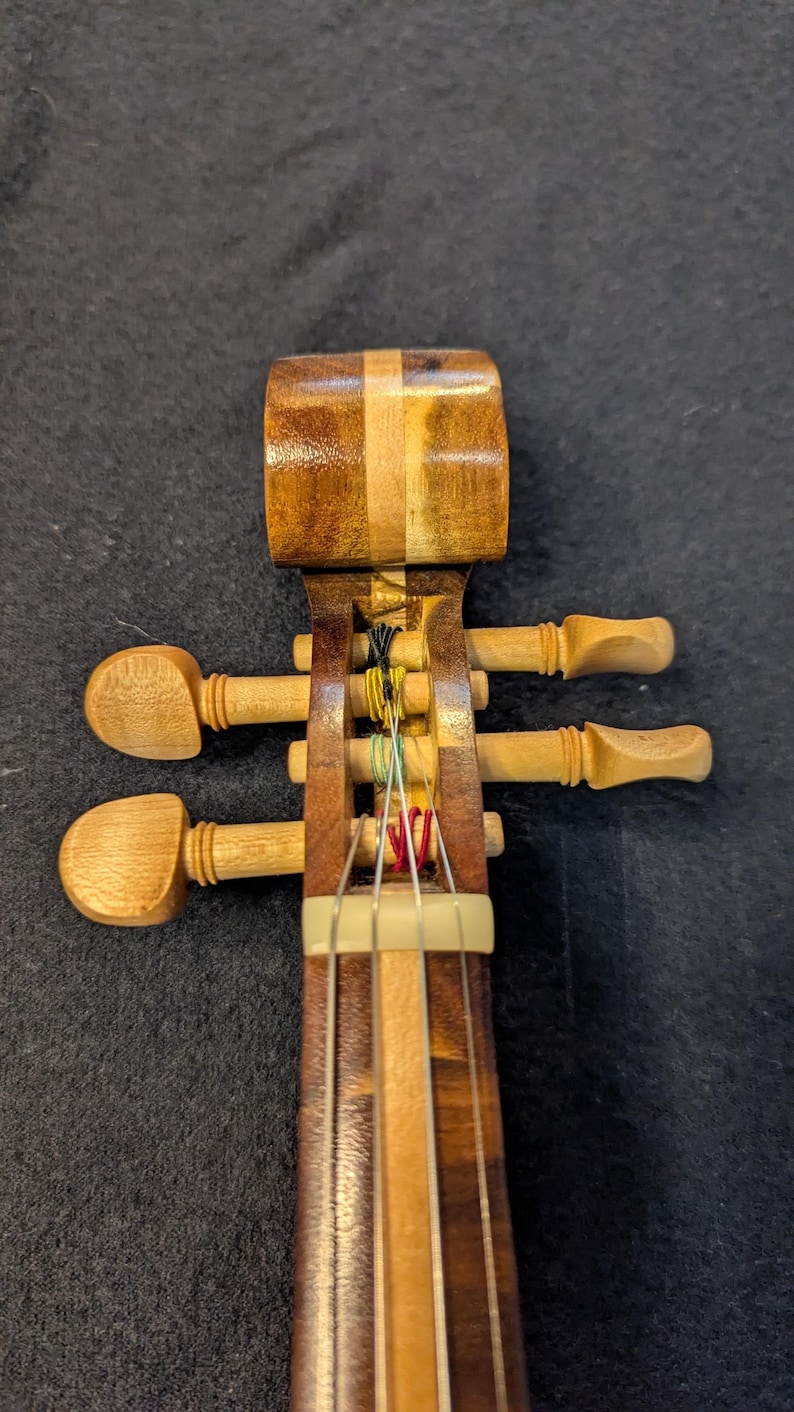 Hand-crafted Quiet Violin (4 Sizes), Practice Instrument, Violin for ...