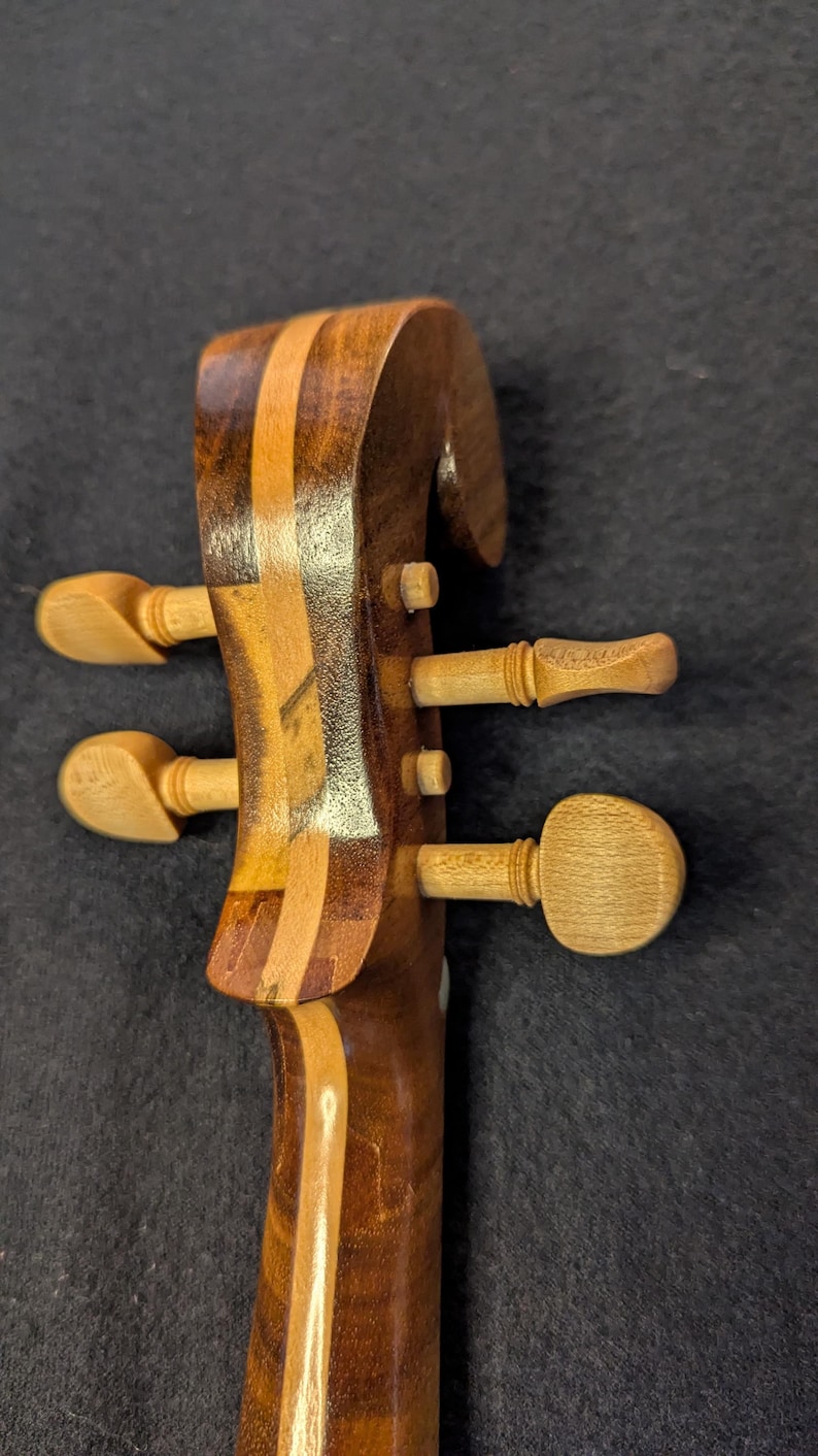Hand-crafted Quiet Violin (4 Sizes), Practice Instrument, Violin for ...