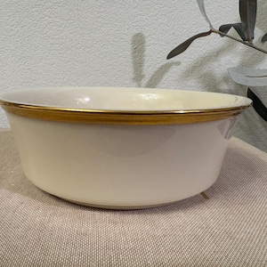 Lenox Gold Trim Bowl - Etsy