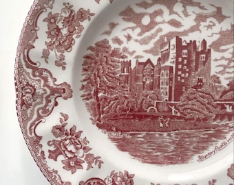 Pre-Owned Vintage Johnson Bros Old Britain Castles Plate – English Ironstone Transferware