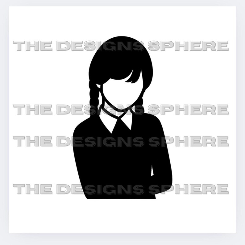 Wednesday Addams Mega SVG and PNG Bundle – Gothic & Chibi Designs ...