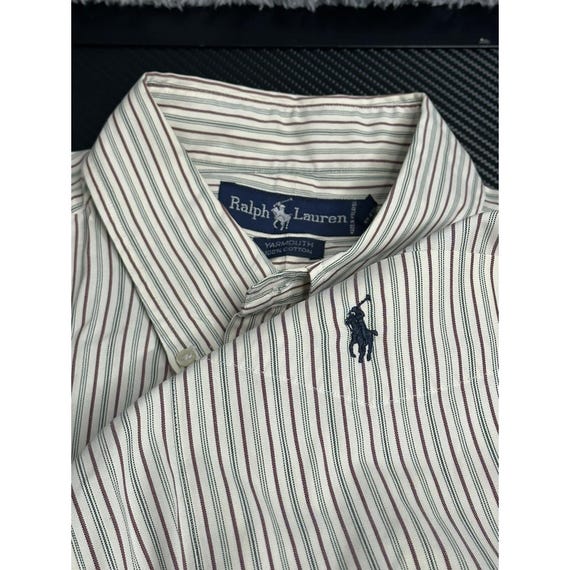 ralph lauren yarmouth dress shirt Ralph Lauren Polo Yarmouth Oxford Blue Dress Shirt - Sz 16.5