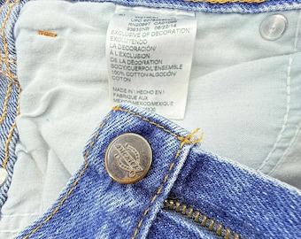 Calça Jeans Azul Dickies VTG Regular Fit Masculina Tamanho 36x30 Perna Reta