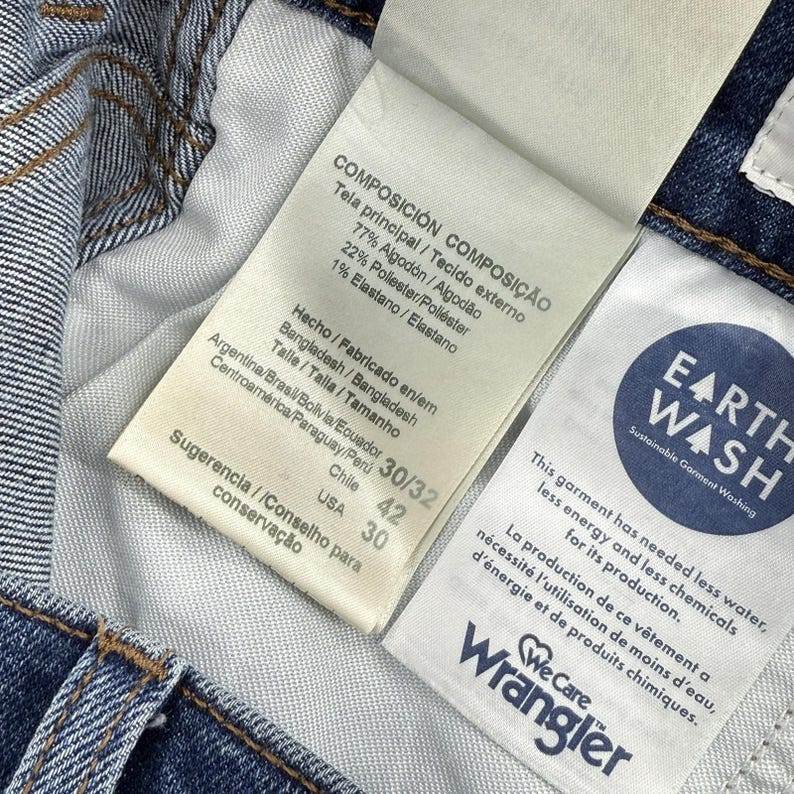 Wrangler Redding slim taper stretchjeans heren 30 x 32 inch afbeelding 5
