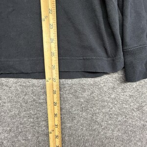 Vintage Nike Black Hoodie Large Y2K lightweigth image 4