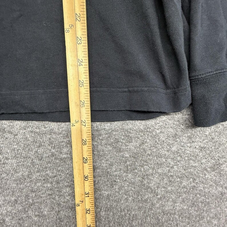 Vintage Nike Black Hoodie Large Y2K lightweigth image 4