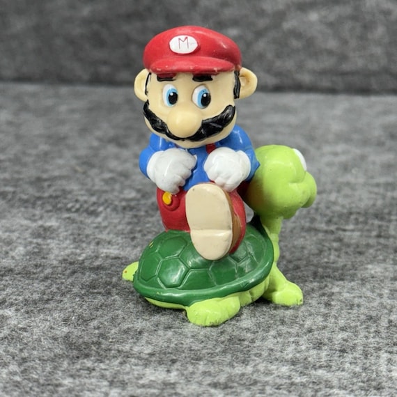 Vtg 1989 Super Mario Bros Koopa Turtle Applause PVC Figure
