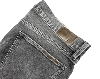 7 For All Mankind Paxtyn Skinny Jeans Mens 38 X 29 Dark Wash Grey Denim Pants