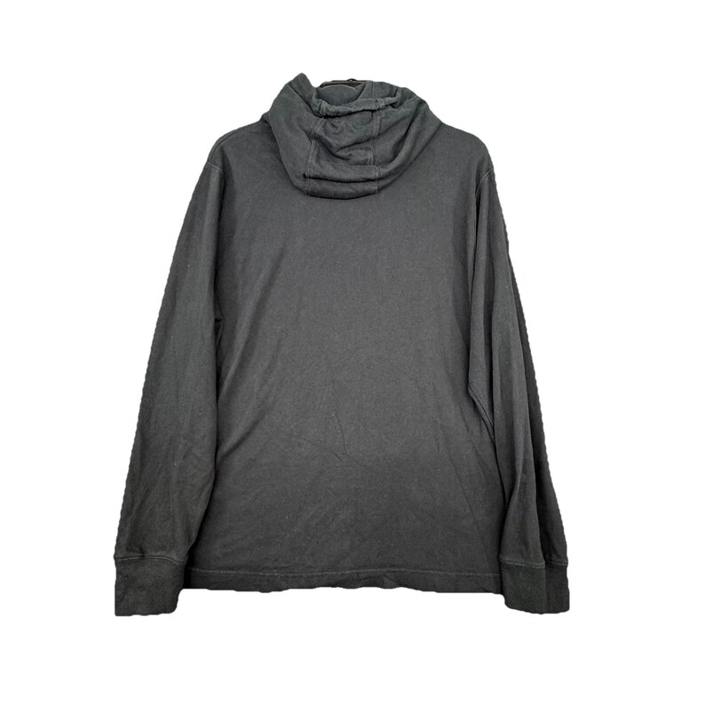 Vintage Nike Black Hoodie Large Y2K lightweigth image 7