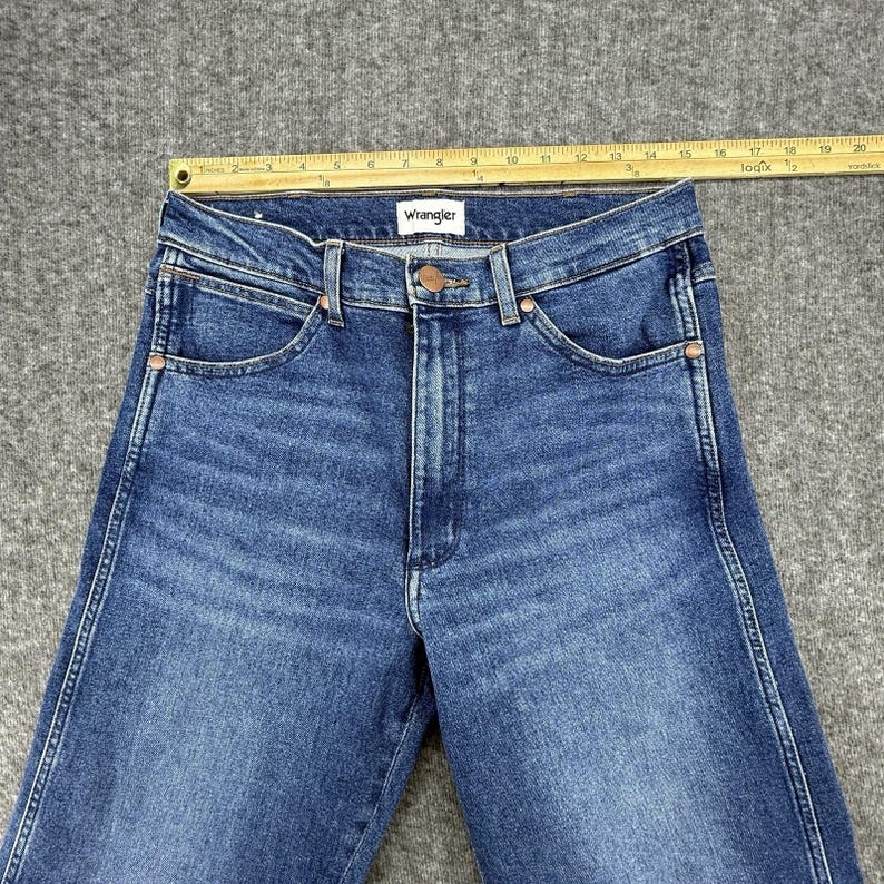 Wrangler Redding slim taper stretchjeans heren 30 x 32 inch afbeelding 6