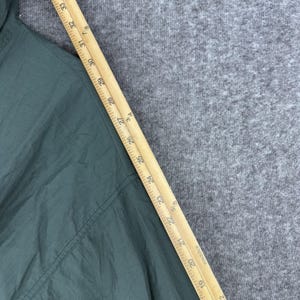 Kurtka wiatrówka FILA męska VTG, zielono-czarna, 2xl, Y2K, nylonowa, z zamkiem błyskawicznym w stylu retro zdjęcie 6