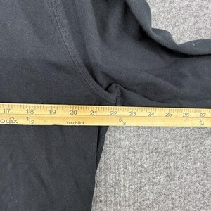 Vintage Nike Black Hoodie Large Y2K lightweigth image 5