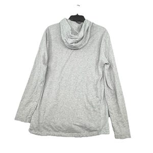 Vintage Nike Grey Hoodie size M Y2K lighweith image 7