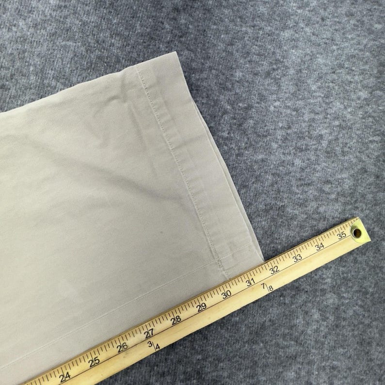 Pantalones vintage Polo Ralph Lauren chinos con doble pliegue Andrew, talla 35 x 32 imagen 8