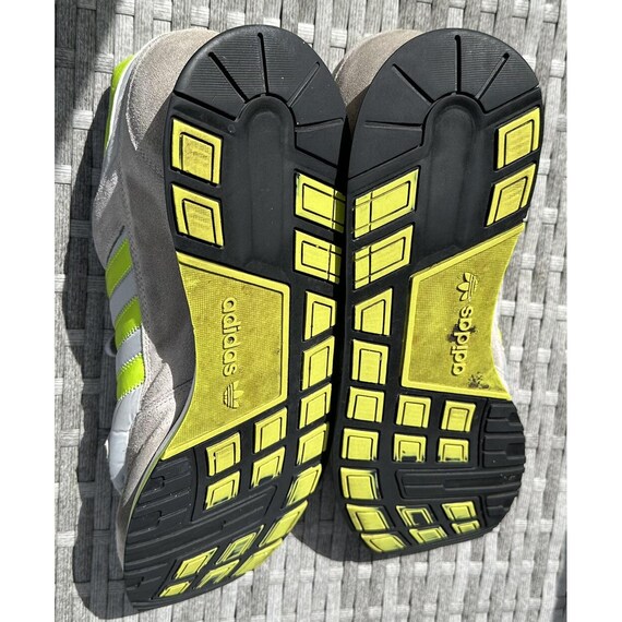 アディダス メンズ ZXZNYL ランニングシューズ グレーグリーン サイズ