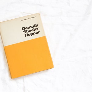 Three Painters of America Charles Demuth Charles Sheeler Book - The Museum Of Modern Art MOMA 1969
