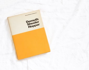Three Painters of America Charles Demuth Charles Sheeler Book - The Museum Of Modern Art MOMA 1969