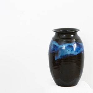 Vintage Studio Pottery Ceramic Vase - Signed