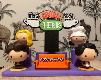 McDonald’s x Friends Display Stand – Central Perk Inspired Collectible Figure Holder - 3D Printed - Various colours available!