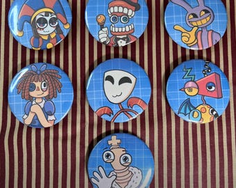TADC Digital Circus Button Pins