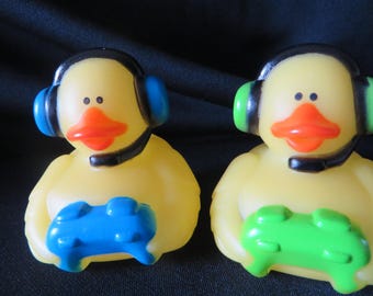 Gamer Rubber Duck: Video Game Party Favor